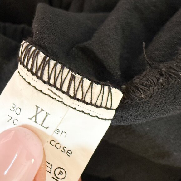 AMAZON - Wide Leg Pull On Pant - Black - XL - Picture 5 of 5